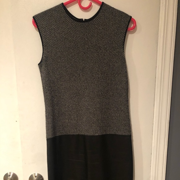 Ralph Lauren Cashmere & Leather Dress - Picture 2 of 3